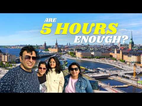Stockholm in 5 Hours | Beautiful, But So Expensive?
