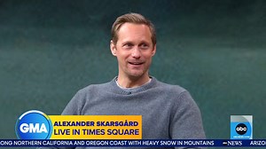 Alexander Skarsgard reminisces on shooting his first film in the U.S., "Zoolander," and reuniting with his "Big Little Lies" co-star Nicole Kidman for his new film, "The Northman." https://gma.abc/2UKP3ch | Good Morning America