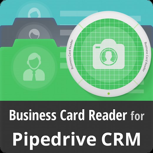 Pipedrive Business Card Scanner - app for your CRM