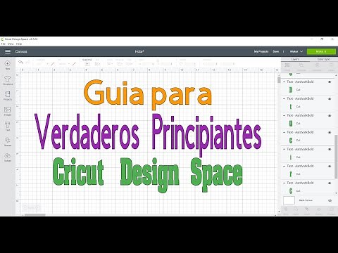 Cricut Design Space para Verdaderos Principiantes.