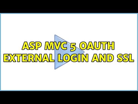 ASP MVC 5 OAuth External Login and SSL