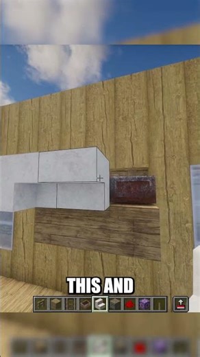 How to Make a Working Air Conditioner in Minecraft #minecraft #minecraftbuilding