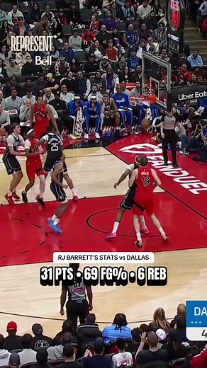 RJ Barrett's Season-High Performance Against Dallas