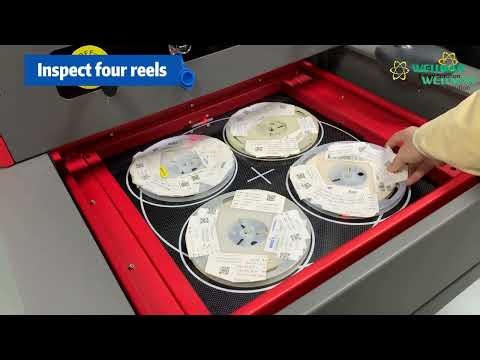 ai x-ray technology smt component counter with cloud database integration and 99.99% accuracy