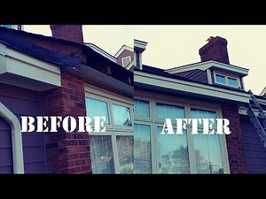 Repairing rotten fascia on a house