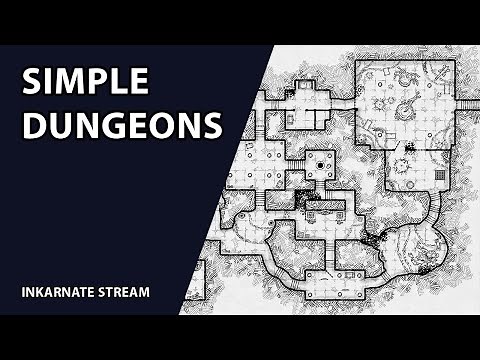 Simple Dungeons | Inkarnate Stream