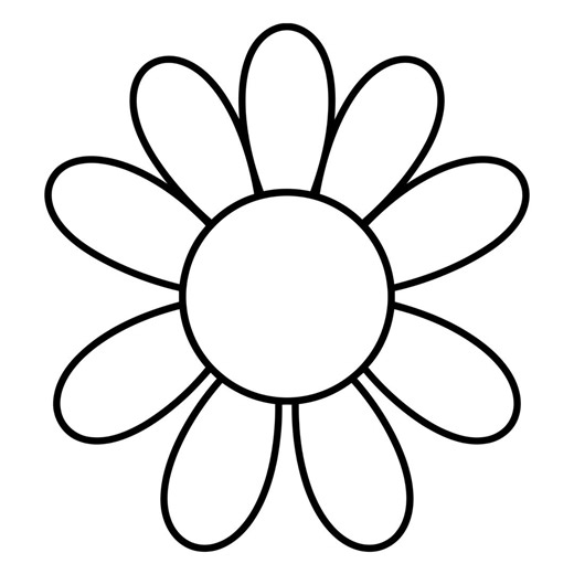 Flower Svg, Flat Flowers Clipart, Flowers Silhouette, Spring Svg, Vector Flowers Designs Cut File, Commercial Use Digital Download - Etsy