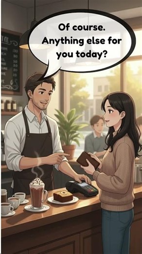 ☕ Ordering a Cozy Treat: Hot Chocolate & Banana Bread | Coffee Shop English #conversation