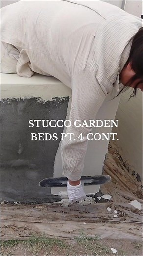 Stucco Garden Beds: Methods, Tips, and Finishes