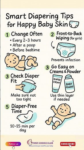 Smart diapering tips!