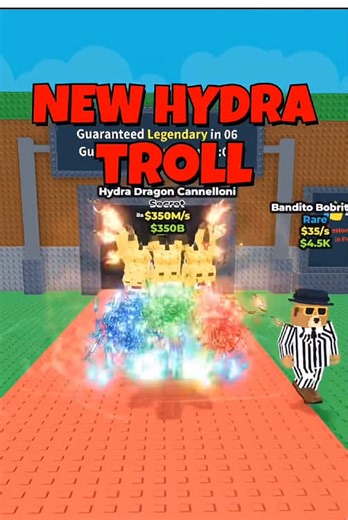 New HYDRA Troll😱😂 In Steal a Brainrot #roblox #stealabrainrot #fyp