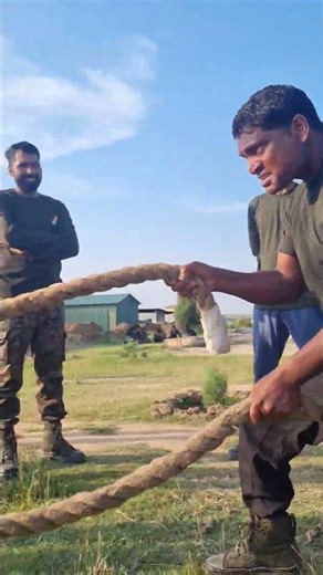 Commando special forces || Battle Rope exercise #commandochallenge