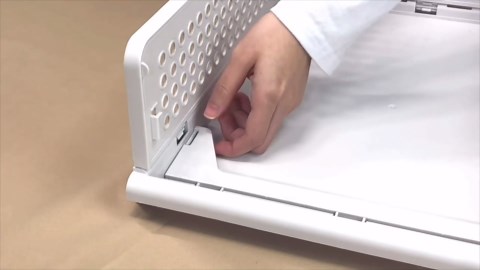 Pinkpum 5 Pack Stackable Plastic Storage Closet Organizers and Storage Bins Drawer Shelf Storage Container for Wardrobe Cupboard Kitchen Bathroom Office White