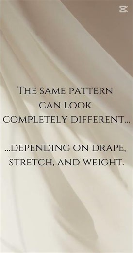 Beginner Sewing Tip: Why Fabric Choice Matters #shorts