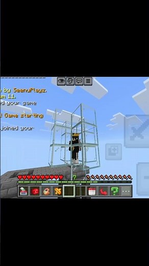 Op Skywarr 😎😄 #minecraft #gameplay #funnyshorts #trending #phonk #funny