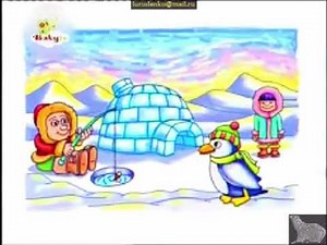 Babytv art penguin
