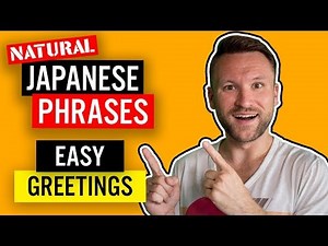 Basic Japanese GREETINGS | Natural JAPANESE PHRASES (With NATIVE examples)