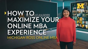 Michigan Ross Part-Time MBA Admissions Officer Aleena Tan shares 5 ways to maximize your OMBA experience. Learn more about the Ross Online MBA: https://michiganross.umich.edu/graduate/online-mba | Ross School of Business