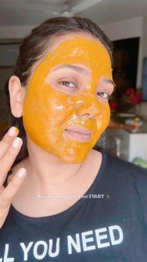 Turmeric & Honey Mask for Instant Glow !!