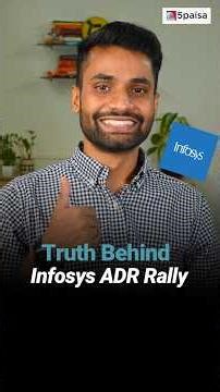 How Infosys ADR Jumped 57% in One Day | ADR Trading Lesson #shorts