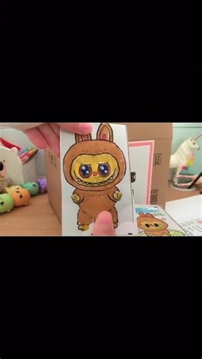 DIY Blind Bag Unboxing #03 🎁✨ Special Labubu Surprise Reveal #blindbox #labubu #mysteryunboxing