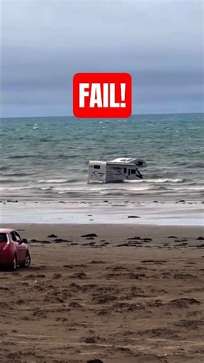 “This Is Why RVs Don’t Belong on the Beach 😳”
