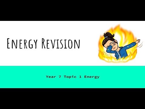 Year 7 Energy Revision