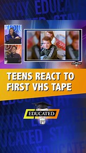 📼Teens Have Hilarious Reaction Using First VHS Tape #VHSTape #ReactionVideo #StayEducated | FreedomProject