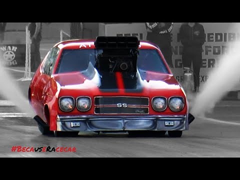 Blown Cars - 511ci Hemi 1970 Chevelle at the Private Track Hire | Frank Taylor | Doorslammer