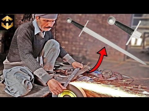 Damascus Steel Sword Making Secrets: How to Create a Medieval Long Sword