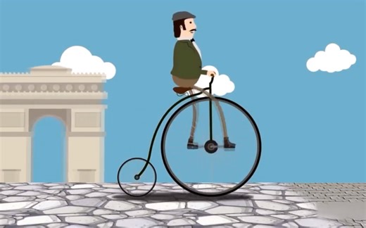 video.5 自行车诞生史（动画版）一分钟了解自行车的发展历程
