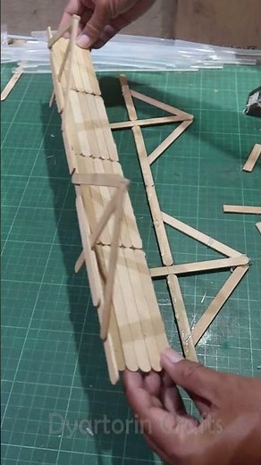 popsicle stick bridge project #shorts