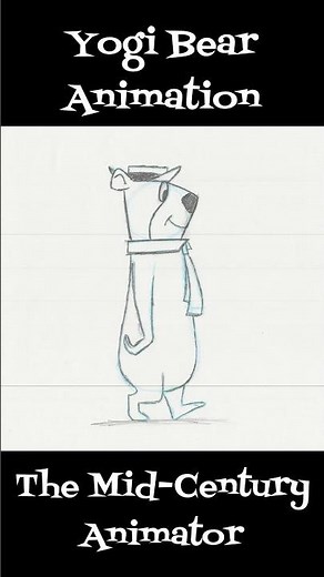 Watch Yogi Bear Come to Life! ✏️ | Practical Animation