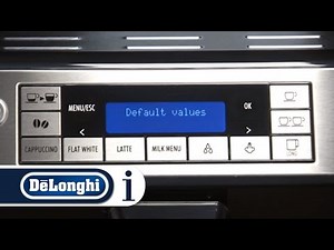 How to reset your De'Longhi Eletta Cappuccino ECAM 45.760 Coffee Machine