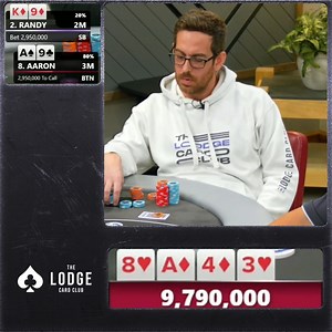 3.7K views · 107 reactions | Unreal Final Table Poker Hand! | Lodge Card Club | Facebook