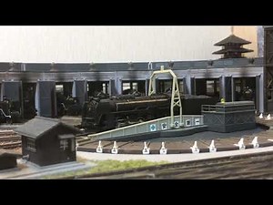 ｎゲージ ターンテーブルのある機関区の作り方 #nゲージ #鉄道 #nゲージレイアウト