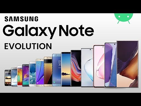 Evolution of Samsung Galaxy Note | 2011 - 2020