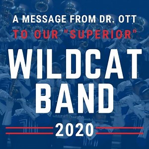 Our Wildcat Band earned "Superior" ratings at UIL competition this weekend. Dr. Ott had the chance to congratulate them in person at early morning practice today. Hear his message... | Temple Independent School District