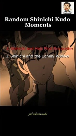 some of the rare appearances of shinichi #detectiveconan #anime #conan