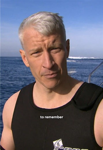 Anderson Cooper went diving with a shark without a cage in 2010. With a paramedic on board and an ambulance waiting on the shore, it wasn't exactly reassuring. “Just remember if I get eaten just keep rolling,” Anderson Cooper told the camera operator.