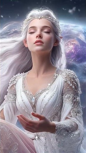 She Sends Her Light to Earth... 🌍✨ | Lunar Apothecary #Shorts #fantasy #asmr