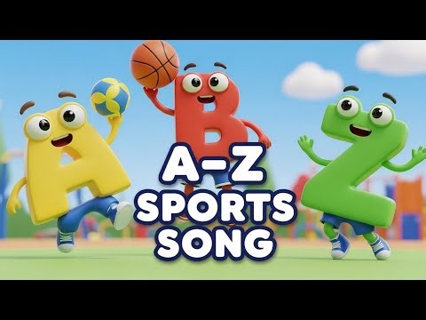 ABC Phonics Song to Learn about Sports | Learn Sports with Alphabet Fun