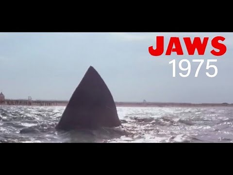 Jaws (1975) - Fake Shark Prank Scene (4/7)