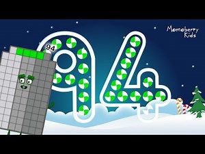 Numberblocks 94 Magic Run Special Christmas - Numberblocks Adventure | Number Counting Go Christmas