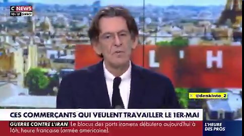 Luc Ferry, pensant être au bon endroit sur CNews pour extérioriser ses idées nauséabondes en parlant de “dompter les élèves de banlieue”, est surpris d’être recadré ce matin par le propagandiste d’extrême droite Pascal Praud, qui a peur d’un autre procès ou signalements Arcom.