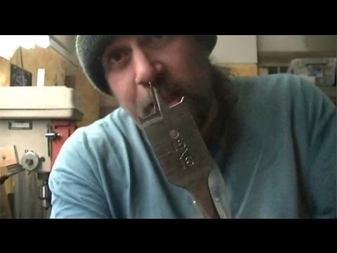 Drilling A Hole Through Solid Aluminum Using A Speedbor / Paddle Bit