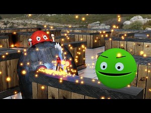 Pacman vs Ghost with Robot Ghost