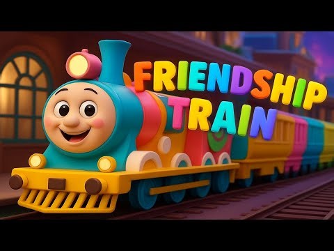 Friendship On The Train | kids videos for kids | Zubi Dubi Nursery Rhymes