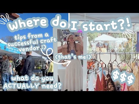 Craft Fair Checklist ✅ | Must-Have Vendor Market Essentials & Setup Tips 🧶✨