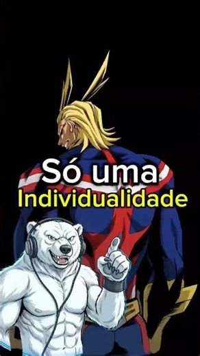 Why did All Might only have one Quirk? #bokunohero #allmight